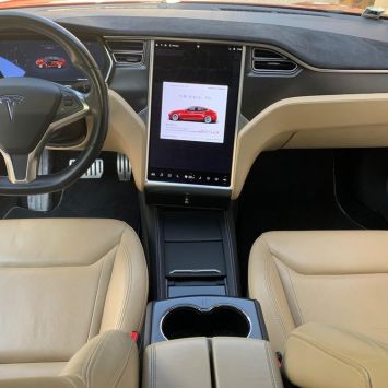 Tesla model s p85d performance
