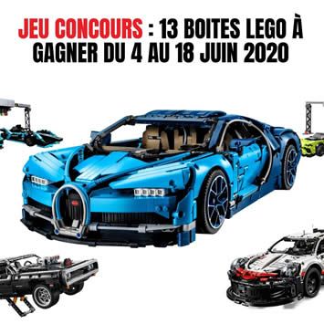 Jeu concours LEGO : gagnez une Bugatti Chiron !